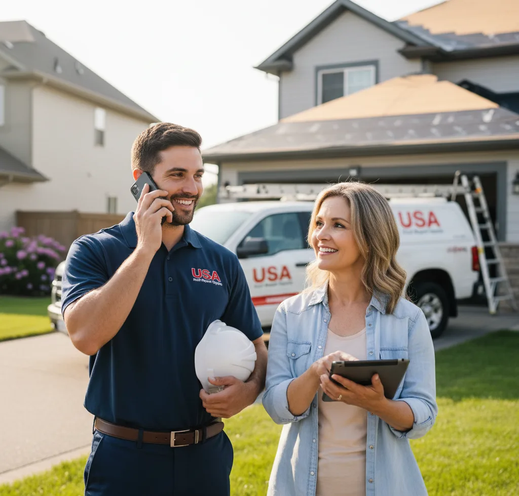 USA Roof Repair Experts customer support in Fergus Falls